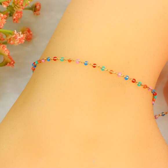 "New Beautiful Design Anklet for Women/Girls, Gift, A724 - Picture 6 of 10